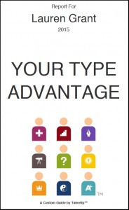 Sample Report Cover - Lauren Grant 2016